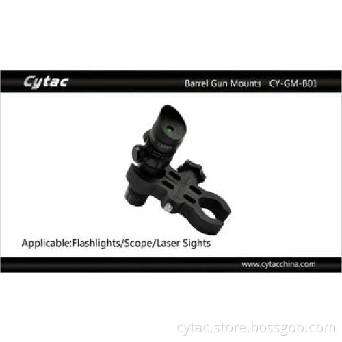 Two-ring 24 to 46mm Flashlight/Laser Sight Barrel Mounts